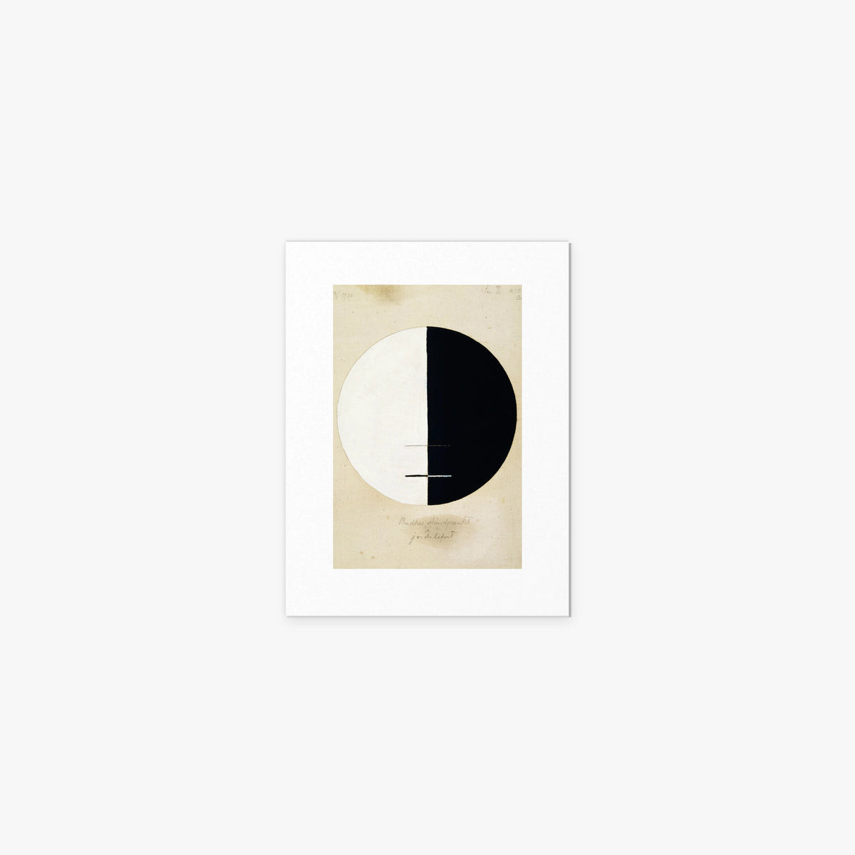 Il Punto di Vista del Buddha, n. 3 - Hilma af Klint, opera di Hilma af Klint (Astrattismo), stampa artistica su carta, 30x40cm