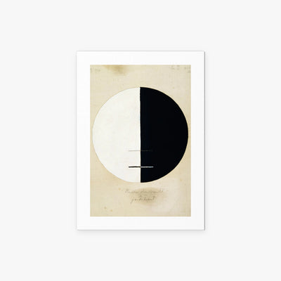 Il Punto di Vista del Buddha, n. 3 - Hilma af Klint, opera di Hilma af Klint (Astrattismo), stampa artistica su carta, 50x70cm