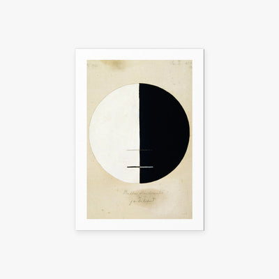 Il Punto di Vista del Buddha, n. 3 - Hilma af Klint, opera di Hilma af Klint (Astrattismo), stampa artistica su carta, 60x85cm