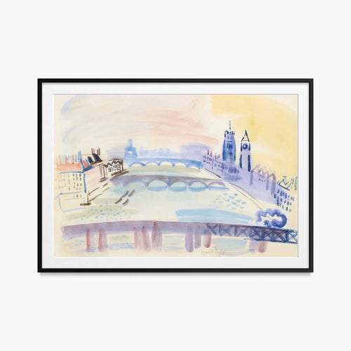 La Tamise, Londres - Raoul Dufy