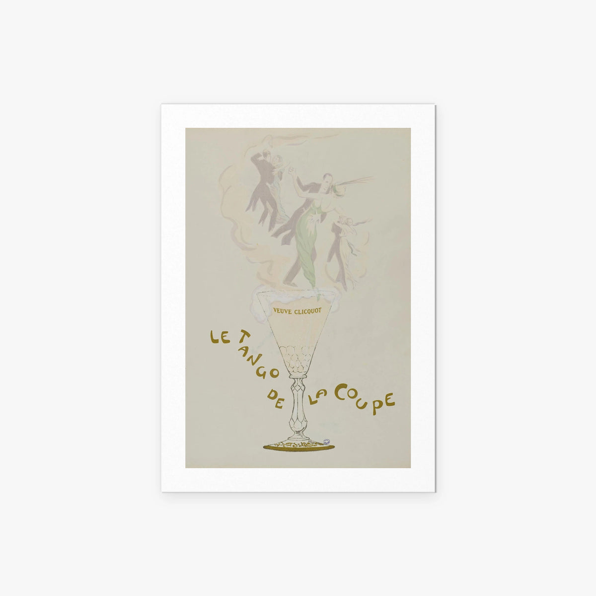Il Tango della Coppa - Sem, opera di Sem (Georges Goursat) (Illustrazione), stampa artistica su carta, 60x85cm