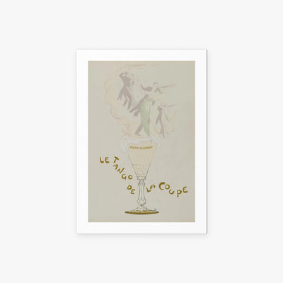Il Tango della Coppa - Sem, opera di Sem (Georges Goursat) (Illustrazione), stampa artistica su carta, 60x85cm
