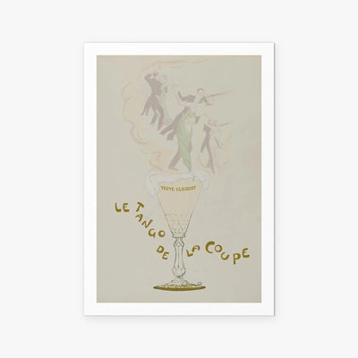 Il Tango della Coppa - Sem, opera di Sem (Georges Goursat) (Illustrazione), stampa artistica su carta, 80x115cm