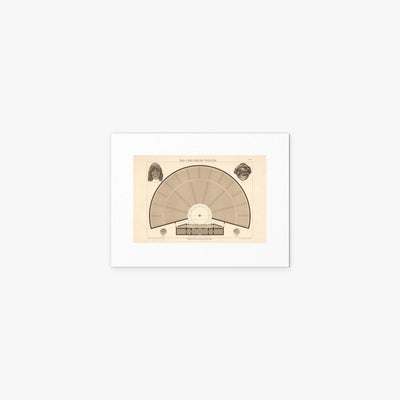 Il Teatro Greco - A. Pichler's Witwe & Sohn, opera di A. Pichler's Witwe & Sohn (Classici), stampa artistica su carta, 40x30cm