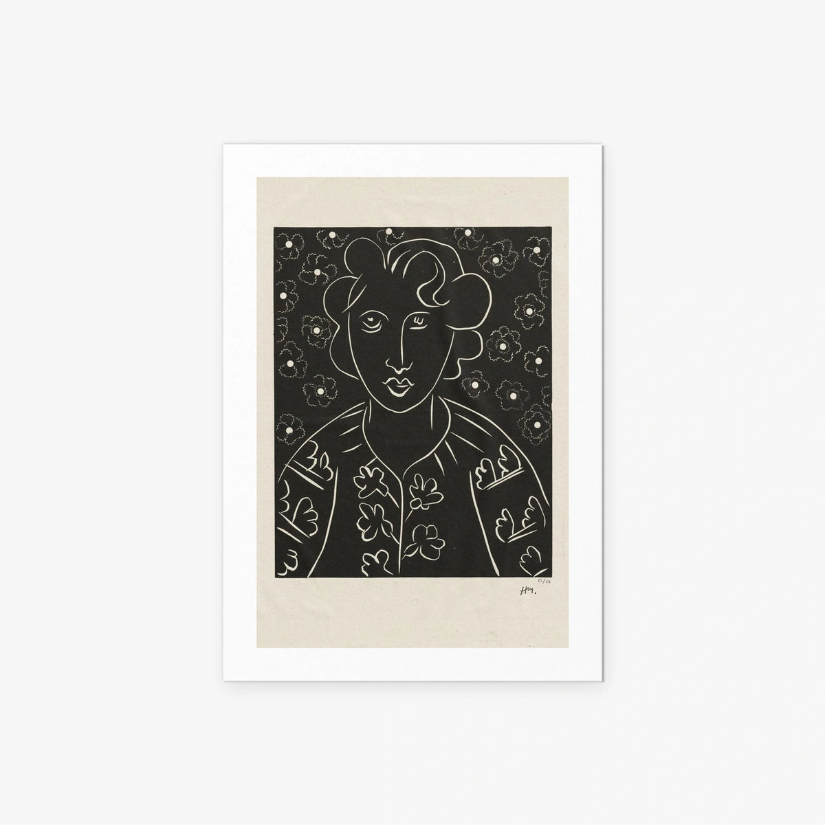 Isaia - Henri Matisse, opera di Henri Matisse (Art Déco), stampa artistica su carta, 60x85cm