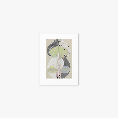 L'Albero della Conoscenza, n. 5 - Hilma af Klint, opera di Hilma af Klint (Astrattismo), stampa artistica su carta, 30x40cm
