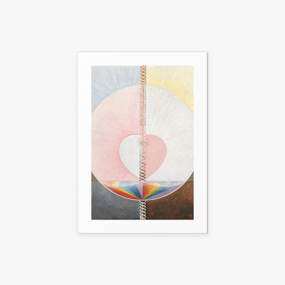 La Colomba, n. 1 - Hilma af Klint, opera di Hilma af Klint (Astrattismo), stampa artistica su carta, 50x70cm