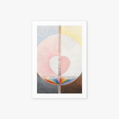 La Colomba, n. 1 - Hilma af Klint, opera di Hilma af Klint (Astrattismo), stampa artistica su carta, 60x85cm