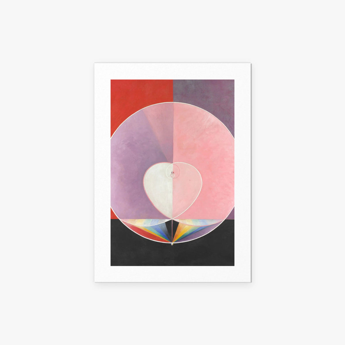 La Colomba, n. 2 - Hilma af Klint, opera di Hilma af Klint (Astrattismo), stampa artistica su carta, 50x70cm