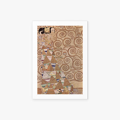 L'Attesa - Gustav Klimt, opera di Gustav Klimt (Secessione Viennese), stampa artistica su carta, 60x85cm