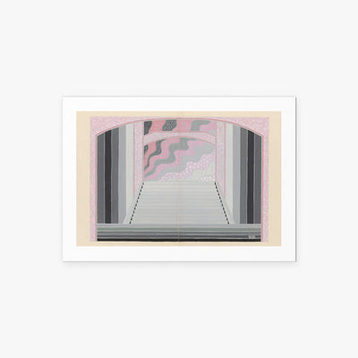 Les Ponts, Bozzetto di Scena - Zig, opera di Zig (Louis Gaudin) (Art Déco), stampa artistica su carta, 85x60cm