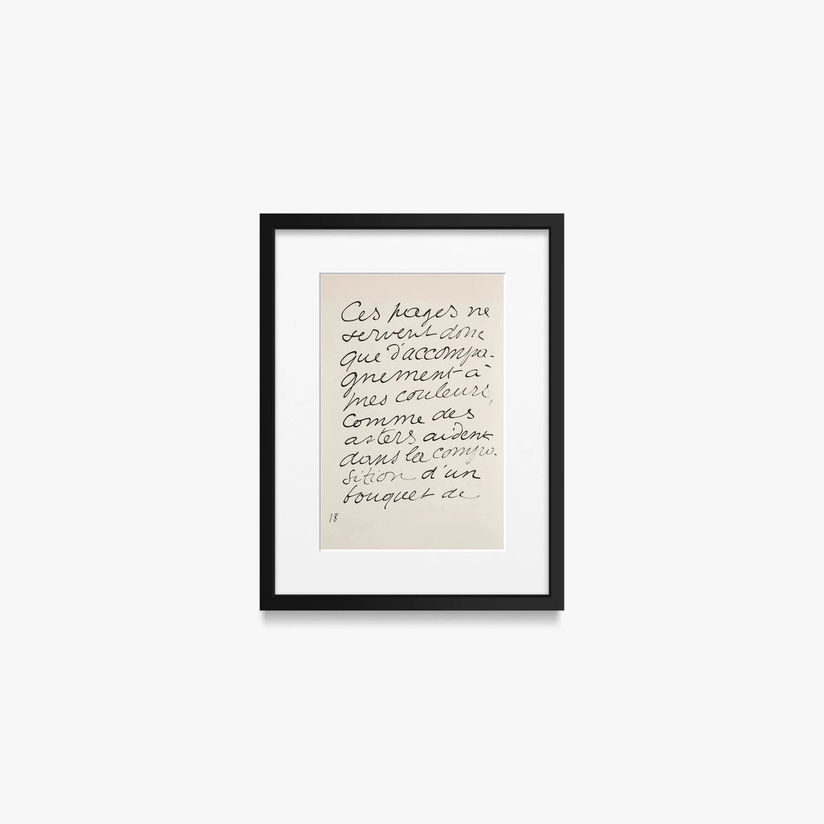 Monsieur Loyal - Henri Matisse, opera di Henri Matisse (Art Déco), stampa con passepartout e cornice nera, 30x40cm