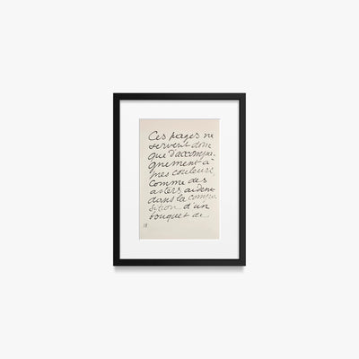 Monsieur Loyal - Henri Matisse, opera di Henri Matisse (Art Déco), stampa con passepartout e cornice nera, 30x40cm