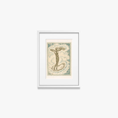 Nascita di Venere - Richard Nicolaüs Roland Holst, opera di Richard Nicolaüs Roland Holst (Art Nouveau), stampa con passepartout e cornice bianca, 30x40cm