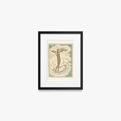 Nascita di Venere - Richard Nicolaüs Roland Holst, opera di Richard Nicolaüs Roland Holst (Art Nouveau), stampa con passepartout e cornice nera, 30x40cm