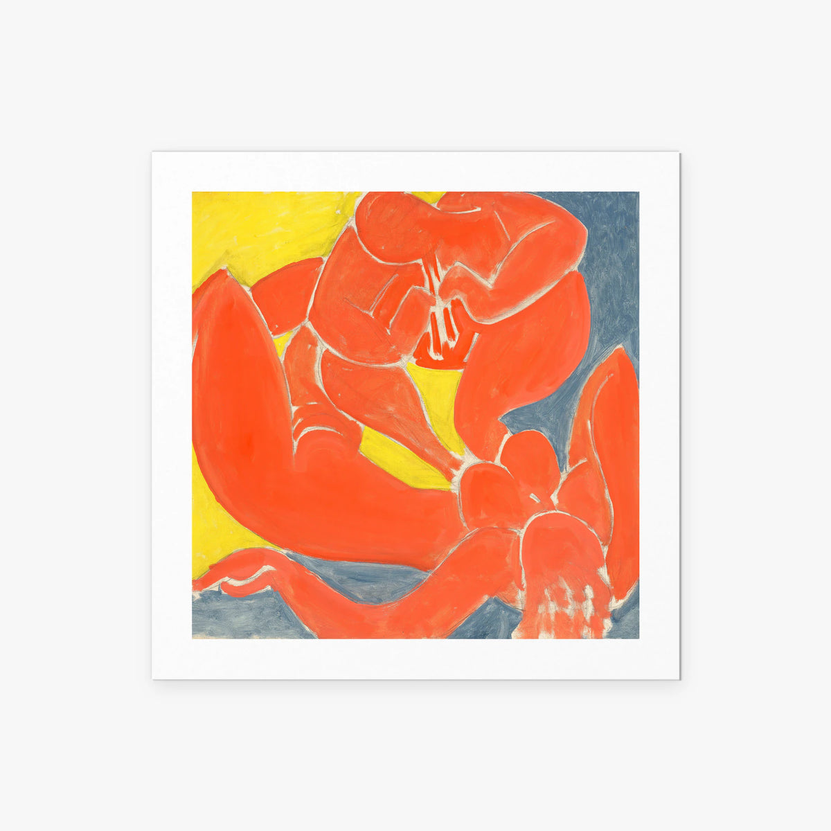 Ninfa e Fauno Rosso - Henri Matisse, opera di Henri Matisse (Art Déco), stampa artistica su carta, 50x50cm