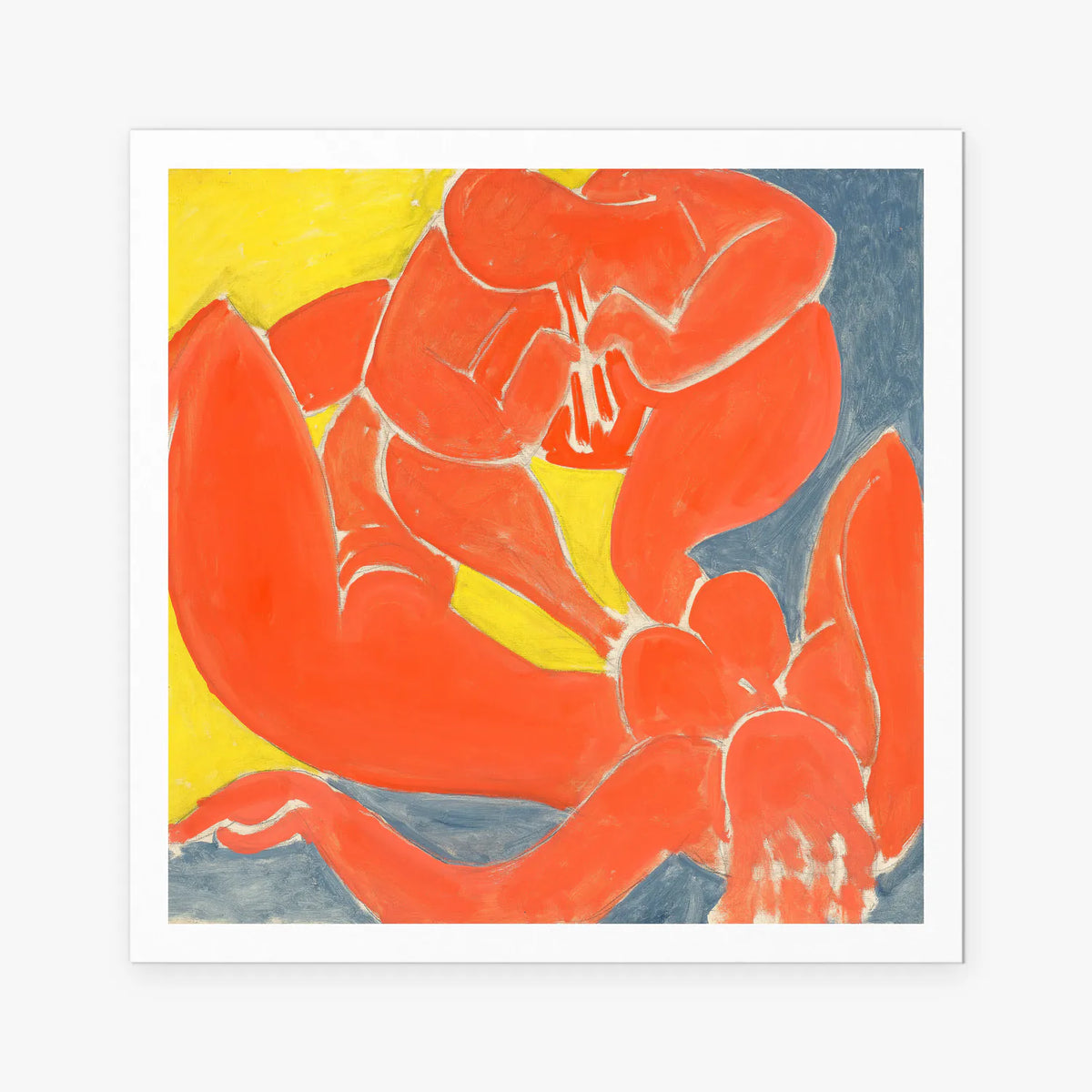 Ninfa e Fauno Rosso - Henri Matisse, opera di Henri Matisse (Art Déco), stampa artistica su carta, 80x80cm