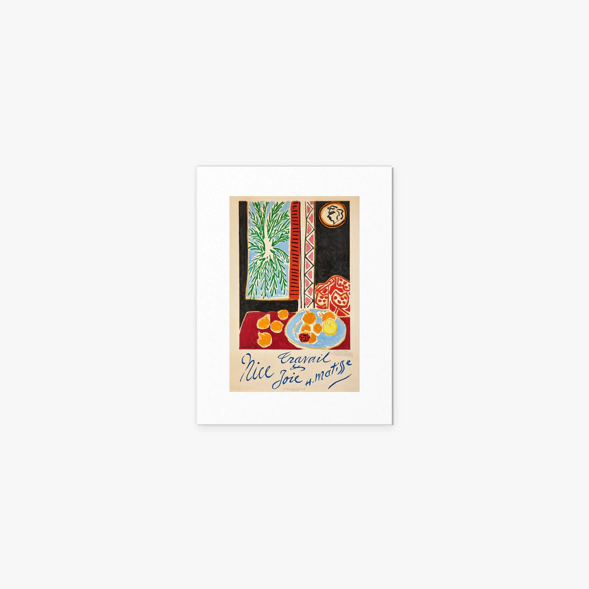 Nizza, Lavoro e Gioia - Henri Matisse, opera di Henri Matisse (Art Déco), stampa artistica su carta, 30x40cm
