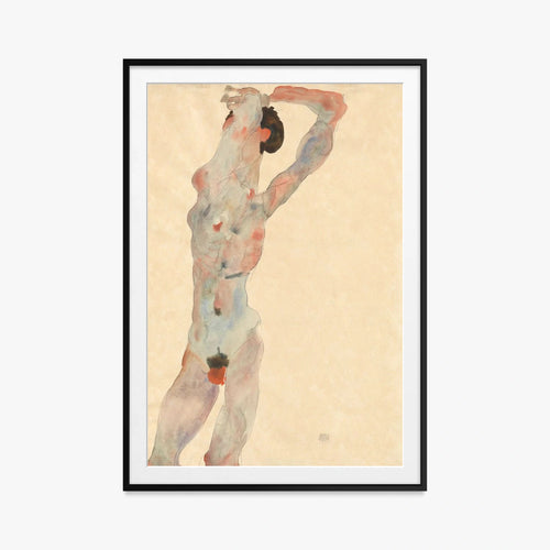Männlicher Akt - Egon Schiele