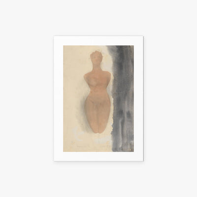 Origine del Vaso Greco - Auguste Rodin, opera di Auguste Rodin (Classici), stampa artistica su carta, 50x70cm