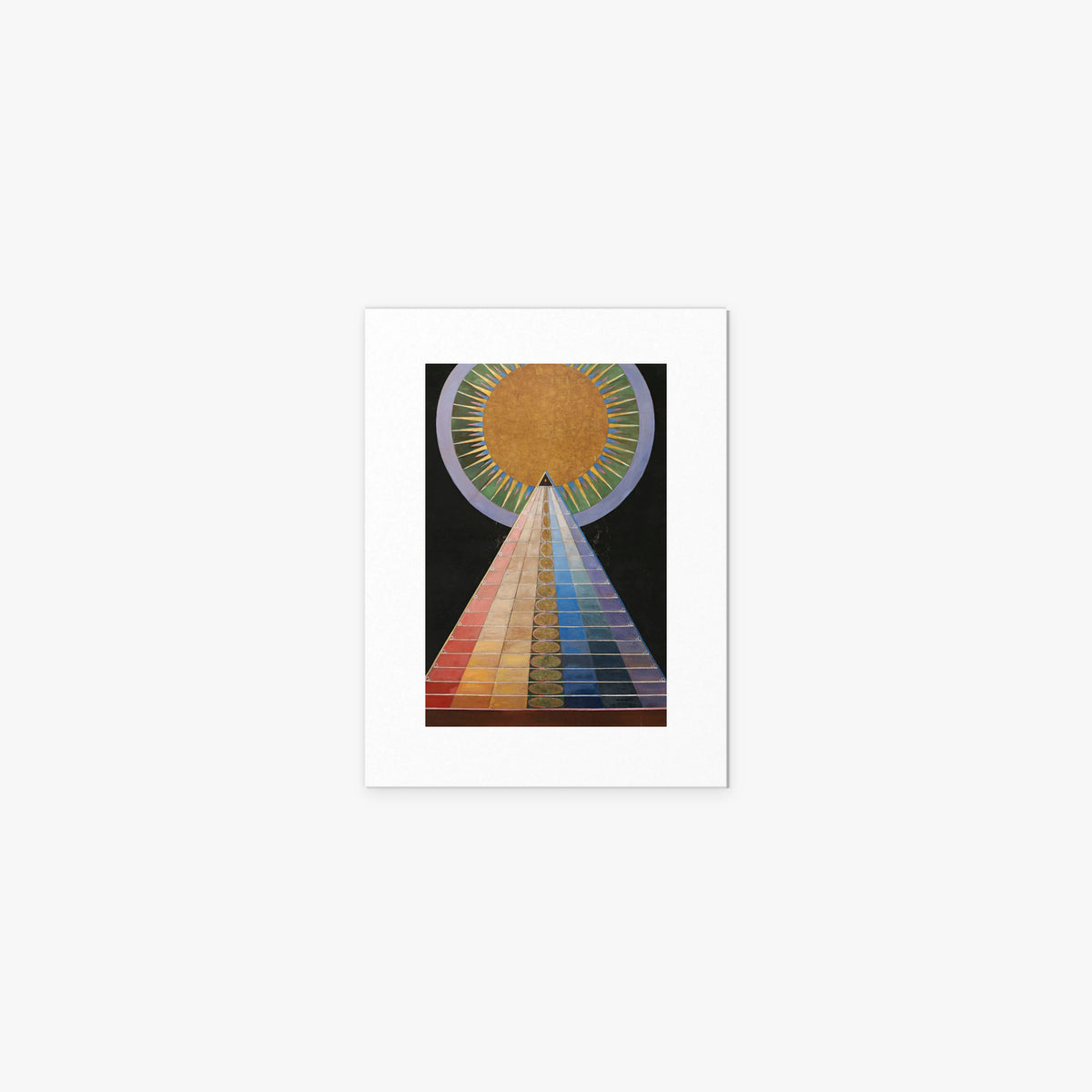 Pala d'Altare n. 1, Gruppo X - Hilma af Klint, opera di Hilma af Klint (Astrattismo), stampa artistica su carta, 30x40cm
