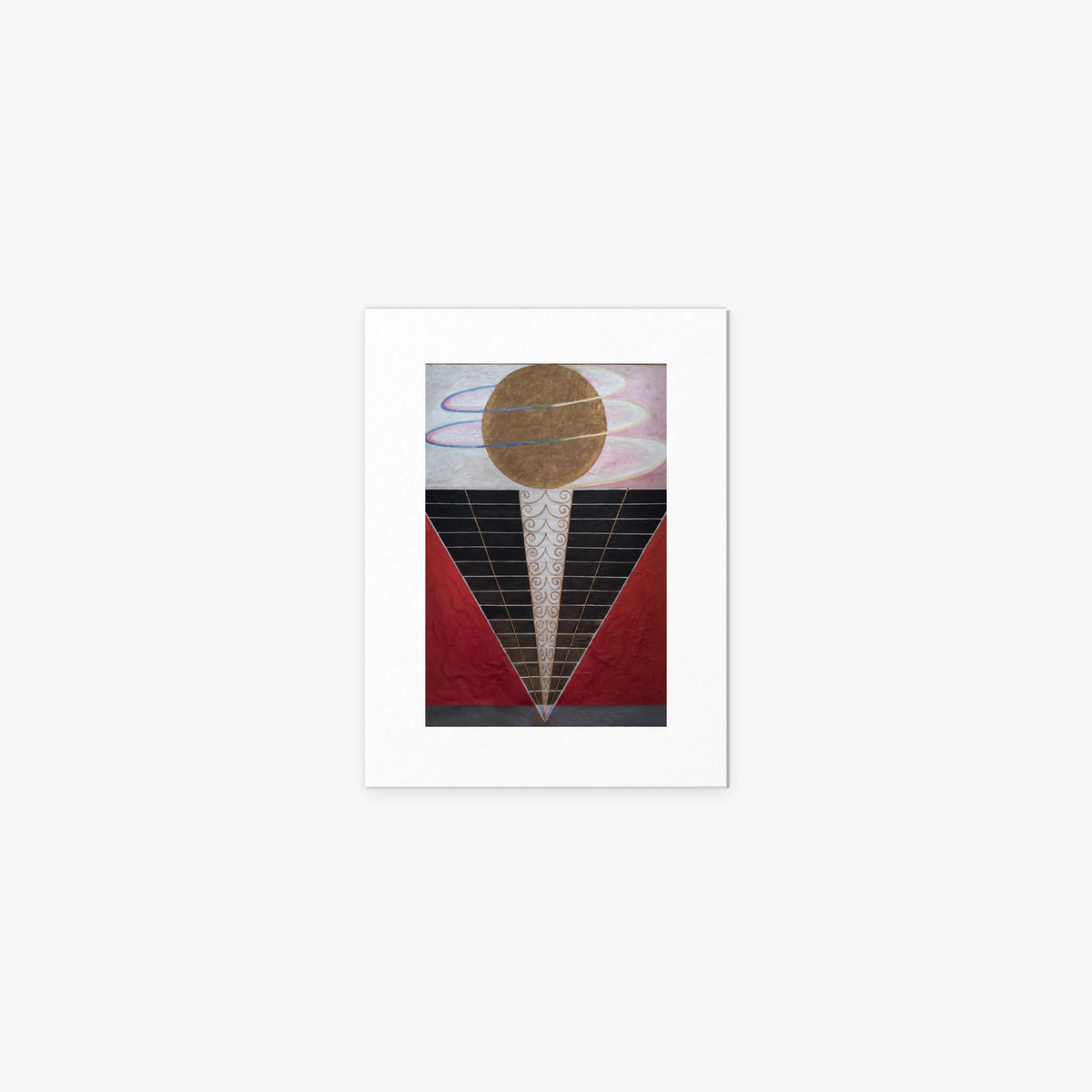 Pala d'Altare n. 2, Gruppo X - Hilma af Klint, opera di Hilma af Klint (Astrattismo), stampa artistica su carta, 30x40cm