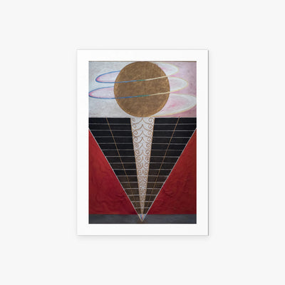 Pala d'Altare n. 2, Gruppo X - Hilma af Klint, opera di Hilma af Klint (Astrattismo), stampa artistica su carta, 60x85cm