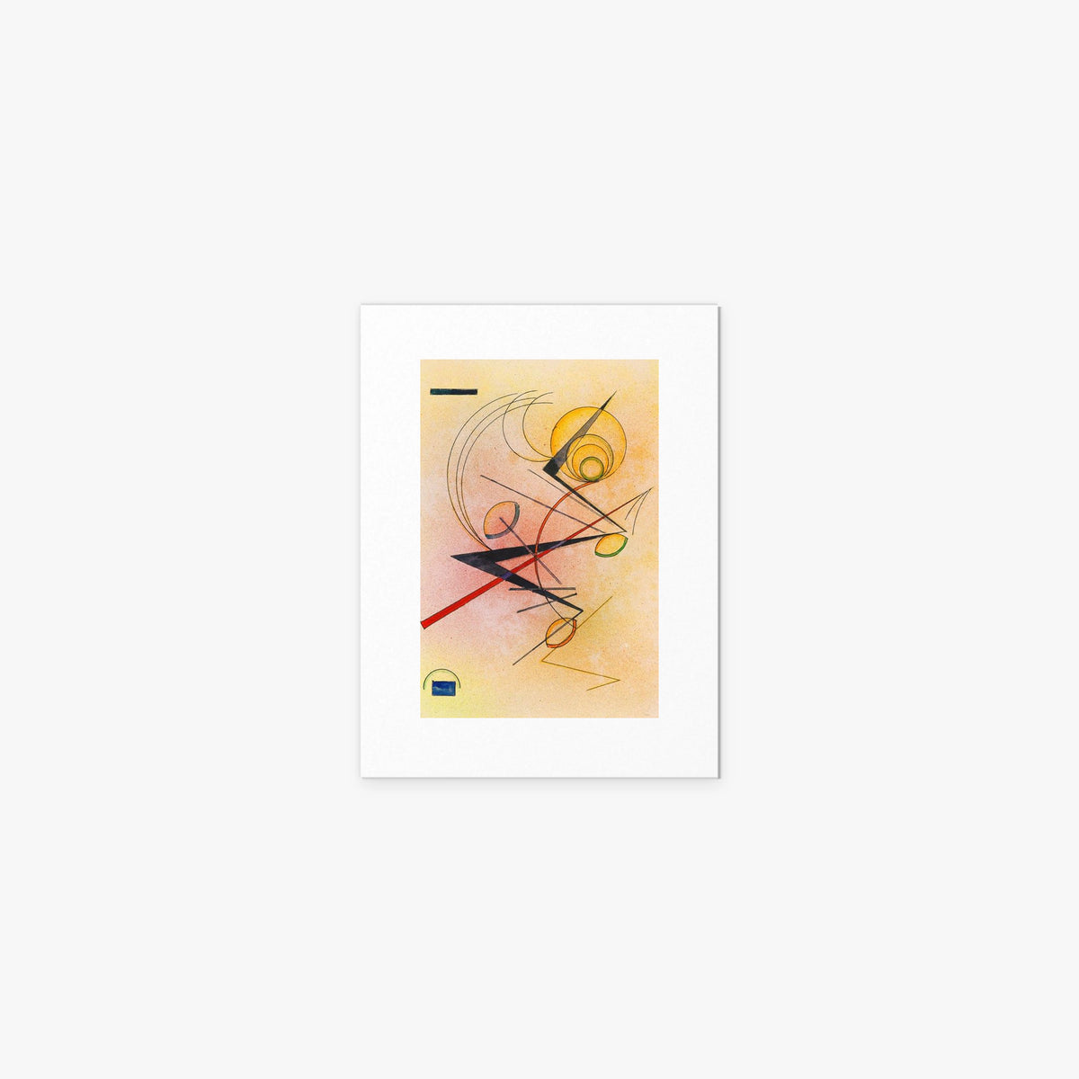 Piccolo Caldo - Wassily Kandinsky, opera di Wassily Kandinsky (Espressionismo), stampa artistica su carta, 30x40cm