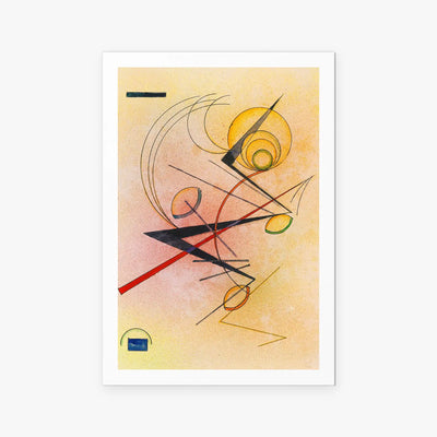 Piccolo Caldo - Wassily Kandinsky, opera di Wassily Kandinsky (Espressionismo), stampa artistica su carta, 80x115cm
