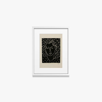 Primavera - Henri Matisse, opera di Henri Matisse (Art Déco), stampa con passepartout e cornice bianca, 30x40cm