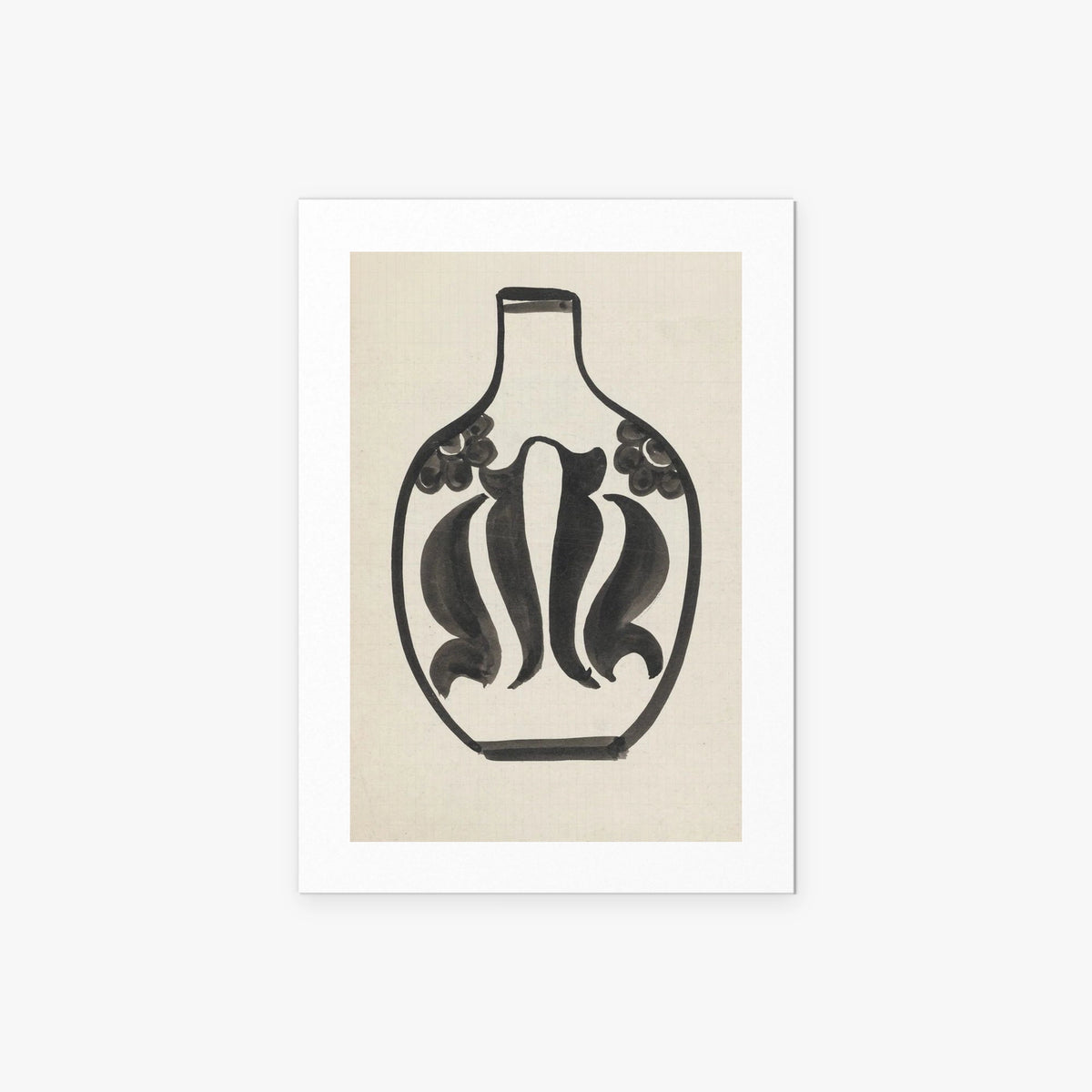 Progetto per un Vaso - Carel Adolph Lion Cachet, opera di Carel Adolph Lion Cachet (Art Nouveau), stampa artistica su carta, 50x70cm