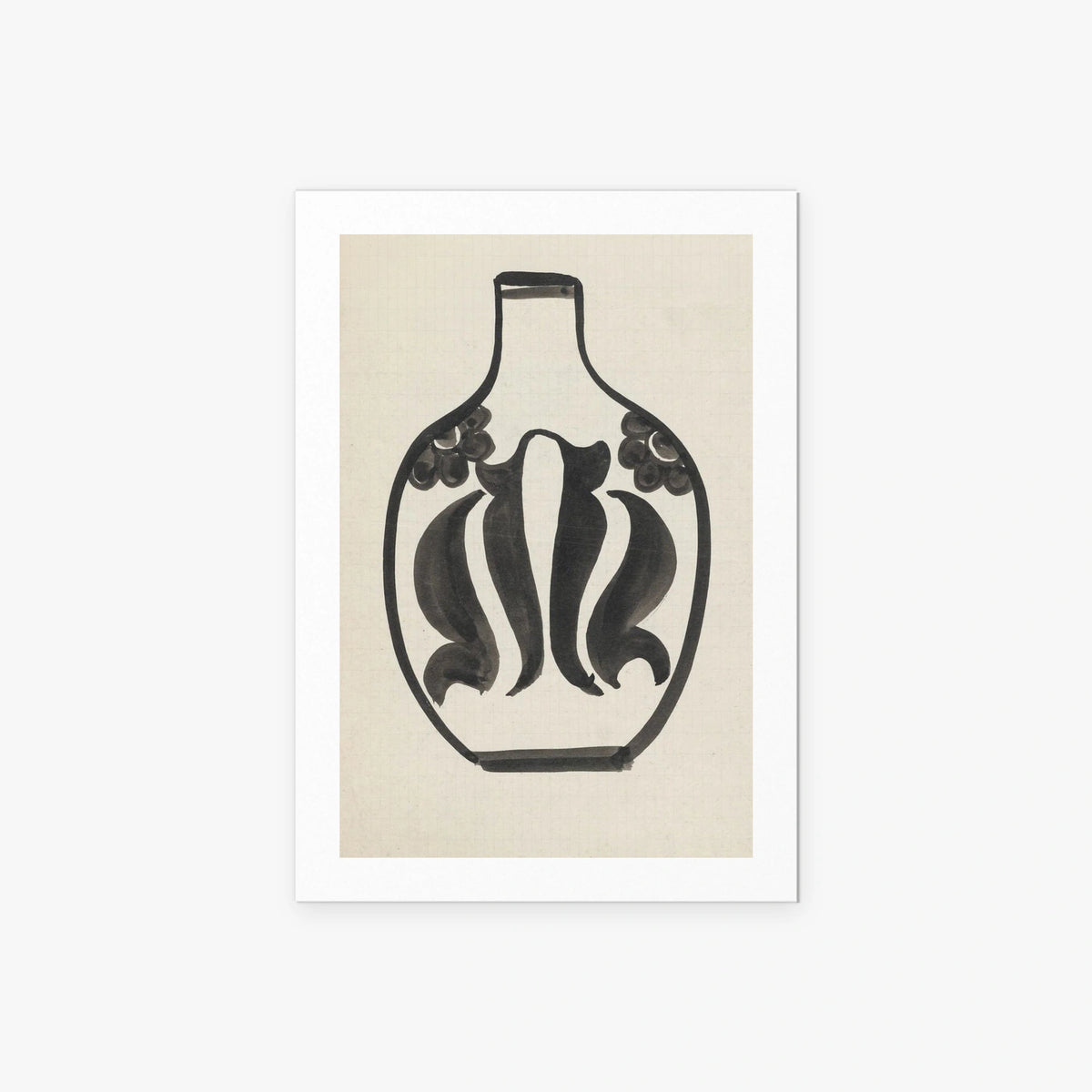 Progetto per un Vaso - Carel Adolph Lion Cachet, opera di Carel Adolph Lion Cachet (Art Nouveau), stampa artistica su carta, 60x85cm