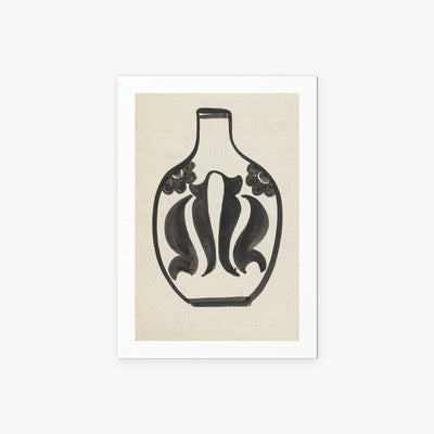 Progetto per un Vaso - Carel Adolph Lion Cachet, opera di Carel Adolph Lion Cachet (Art Nouveau), stampa artistica su carta, 60x85cm