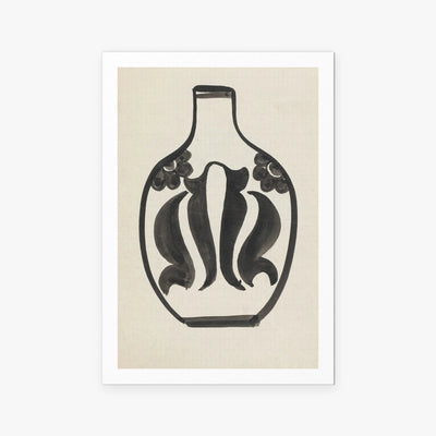 Progetto per un Vaso - Carel Adolph Lion Cachet, opera di Carel Adolph Lion Cachet (Art Nouveau), stampa artistica su carta, 80x115cm