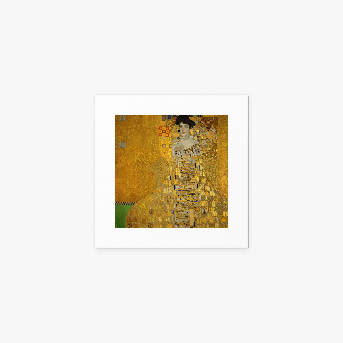 Ritratto di Adele Bloch-Bauer I - Gustav Klimt, opera di Gustav Klimt (Secessione Viennese), stampa artistica su carta, 40x40cm