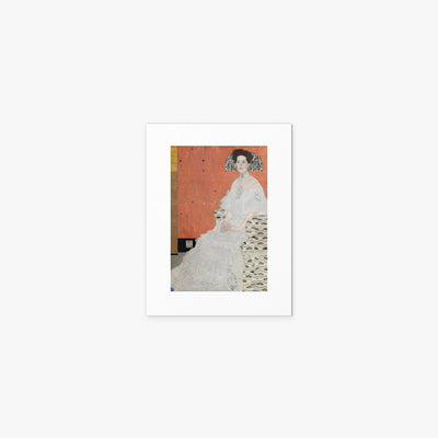 Ritratto di Fritza Riedler - Gustav Klimt, opera di Gustav Klimt (Secessione Viennese), stampa artistica su carta, 30x40cm