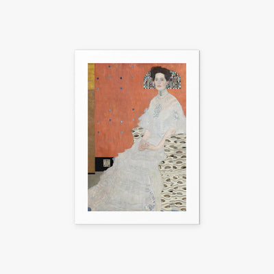 Ritratto di Fritza Riedler - Gustav Klimt, opera di Gustav Klimt (Secessione Viennese), stampa artistica su carta, 50x70cm