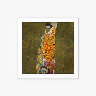 Speranza II - Gustav Klimt, opera di Gustav Klimt (Secessione Viennese), stampa artistica su carta, 50x50cm