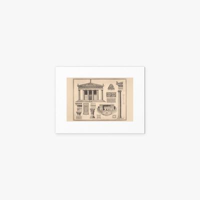 Stile Greco - Ferdinand Hirt & Sohn, opera di Ferdinand Hirt & Sohn (Classici), stampa artistica su carta, 40x30cm