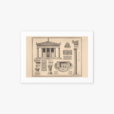 Stile Greco - Ferdinand Hirt & Sohn, opera di Ferdinand Hirt & Sohn (Classici), stampa artistica su carta, 70x50cm