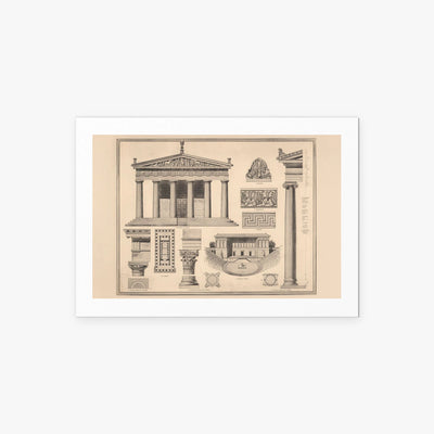 Stile Greco - Ferdinand Hirt & Sohn, opera di Ferdinand Hirt & Sohn (Classici), stampa artistica su carta, 85x60cm