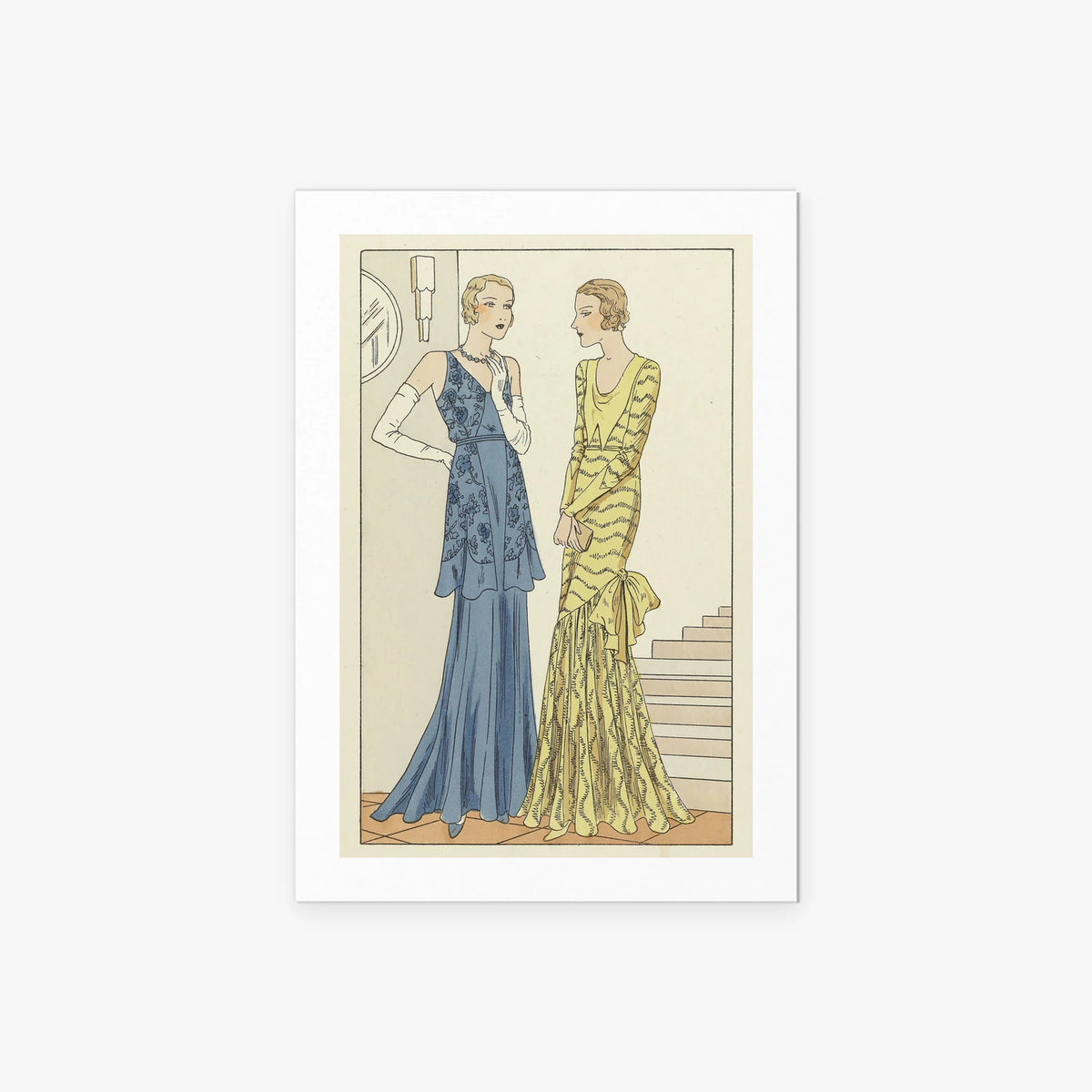 Tendresse, Modello Brandt - Anonimo, opera di Anonimo (Art Déco), stampa artistica su carta, 60x85cm