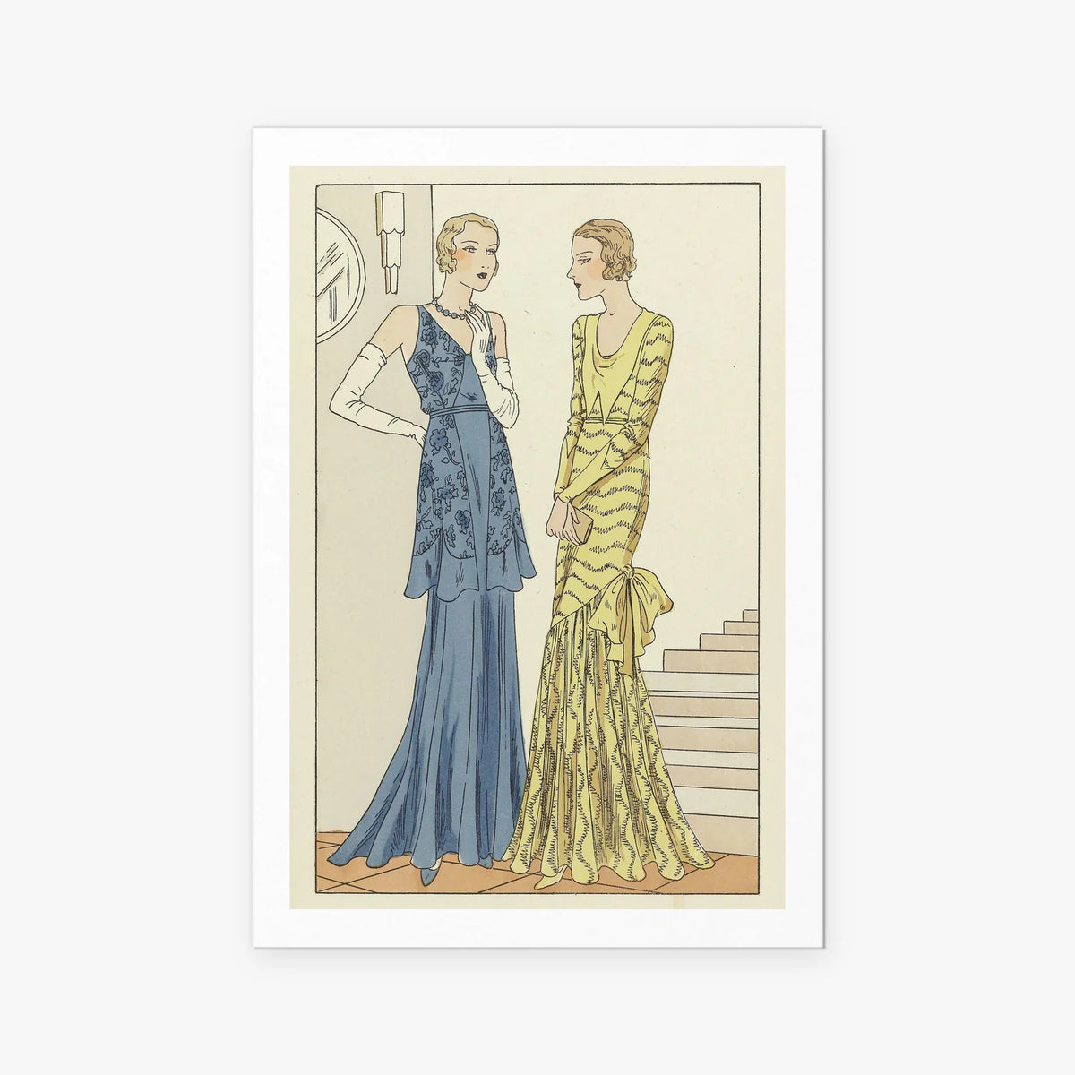 Tendresse, Modello Brandt - Anonimo, opera di Anonimo (Art Déco), stampa artistica su carta, 80x115cm