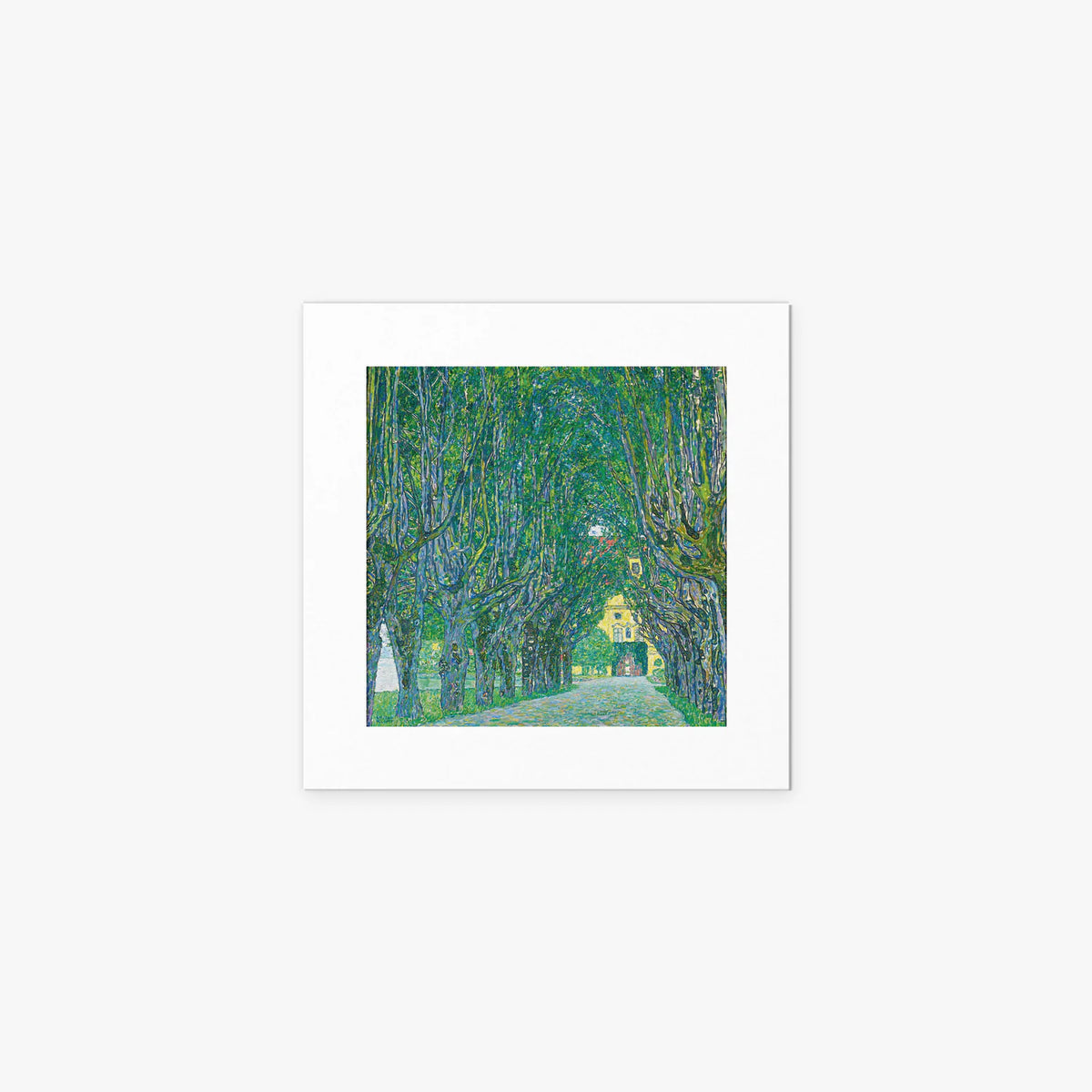 Viale del Castello di Kammer - Gustav Klimt, opera di Gustav Klimt (Secessione Viennese), stampa artistica su carta, 40x40cm